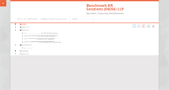 Desktop Screenshot of benchmarkhrsolutions.com